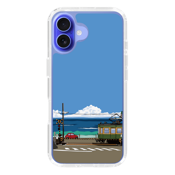 Slim Protection Case［ Studio Alec Shonan Story - Enoden and Fiat 500 ］
