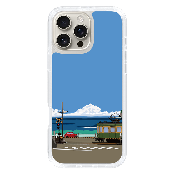 Slim Protection Case［ Studio Alec Shonan Story - Enoden and Fiat 500 ］