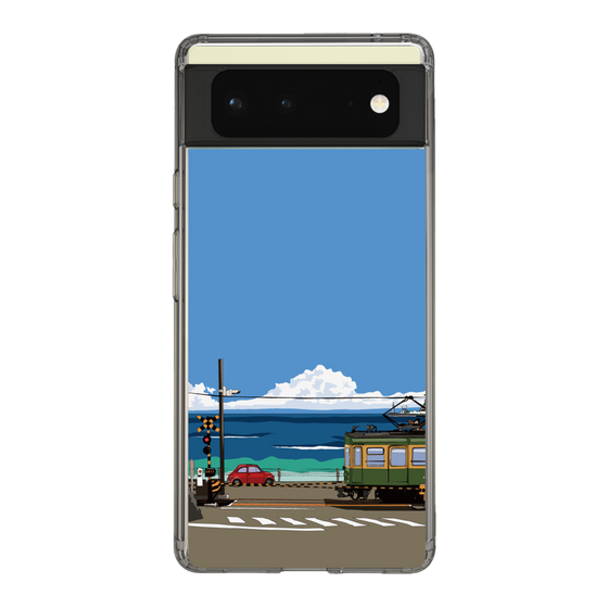 Slim Protection Case［ Studio Alec Shonan Story - Enoden and Fiat 500 ］