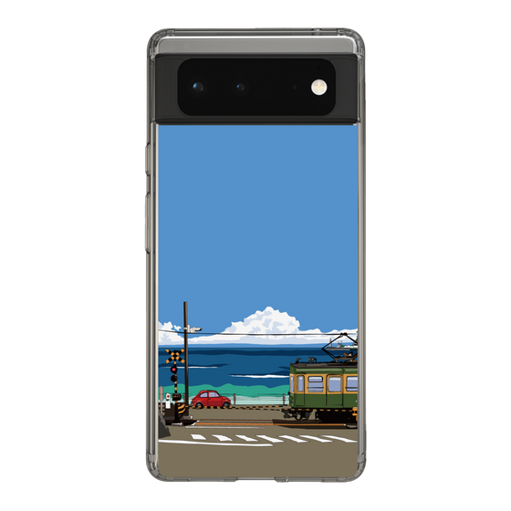 Slim Protection Case［ Studio Alec Shonan Story - Enoden and Fiat 500 ］