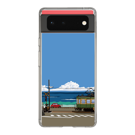 Slim Protection Case［ Studio Alec Shonan Story - Enoden and Fiat 500 ］