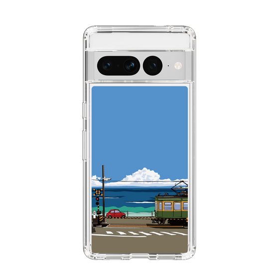 Slim Protection Case［ Studio Alec Shonan Story - Enoden and Fiat 500 ］