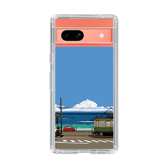 Slim Protection Case［ Studio Alec Shonan Story - Enoden and Fiat 500 ］
