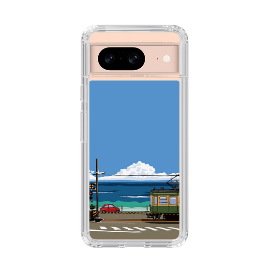Slim Protection Case［ Studio Alec Shonan Story - Enoden and Fiat 500 ］