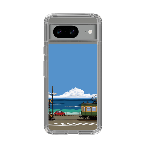 Slim Protection Case［ Studio Alec Shonan Story - Enoden and Fiat 500 ］