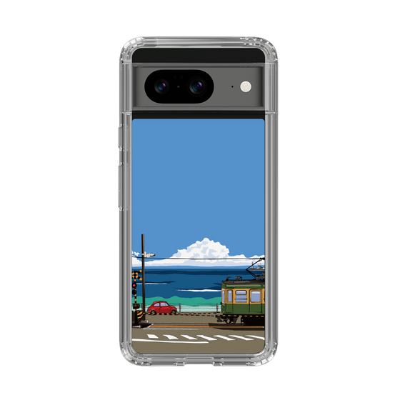 Slim Protection Case［ Studio Alec Shonan Story - Enoden and Fiat 500 ］