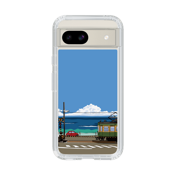 Slim Protection Case［ Studio Alec Shonan Story - Enoden and Fiat 500 ］