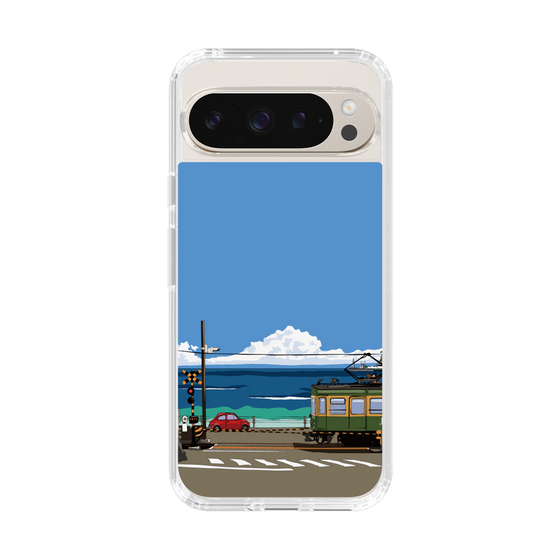 Slim Protection Case［ Studio Alec Shonan Story - Enoden and Fiat 500 ］