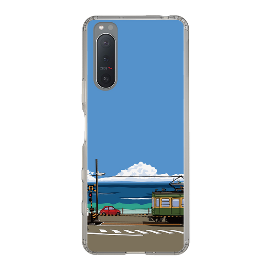 Slim Protection Case［ Studio Alec Shonan Story - Enoden and Fiat 500 ］