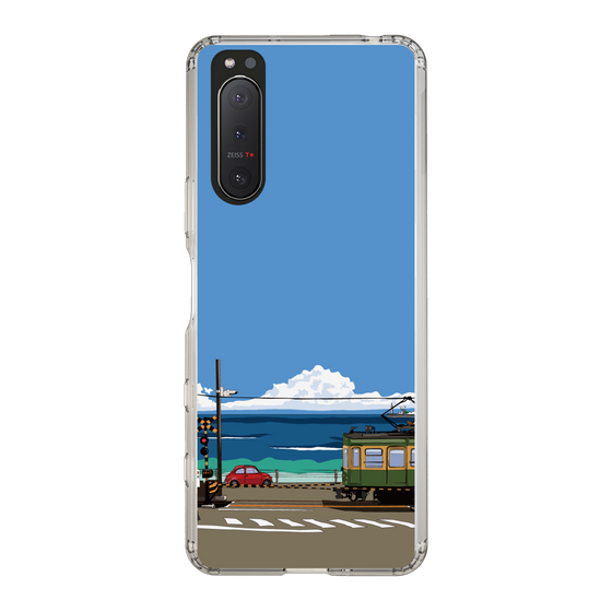 Slim Protection Case［ Studio Alec Shonan Story - Enoden and Fiat 500 ］