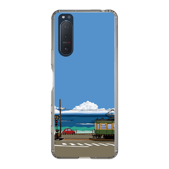 Slim Protection Case［ Studio Alec Shonan Story - Enoden and Fiat 500 ］