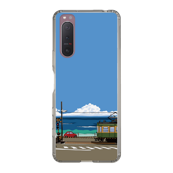 Slim Protection Case［ Studio Alec Shonan Story - Enoden and Fiat 500 ］