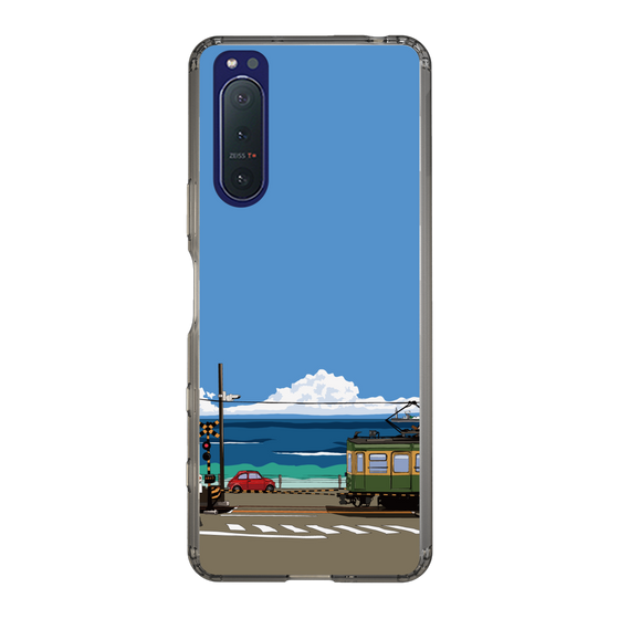 Slim Protection Case［ Studio Alec Shonan Story - Enoden and Fiat 500 ］