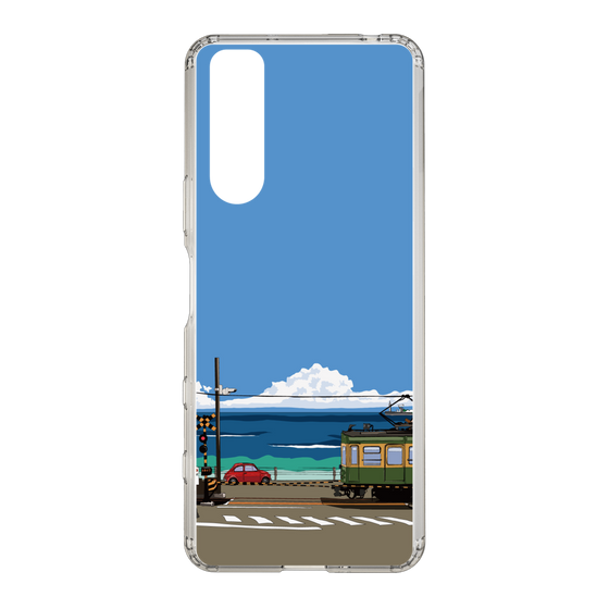 Slim Protection Case［ Studio Alec Shonan Story - Enoden and Fiat 500 ］