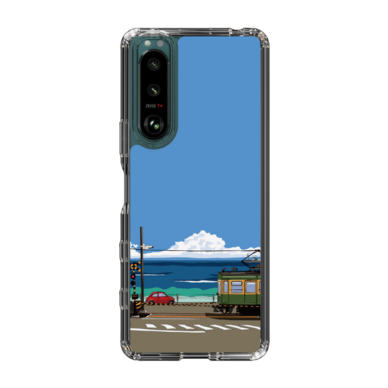 Slim Protection Case［ Studio Alec Shonan Story - Enoden and Fiat 500 ］