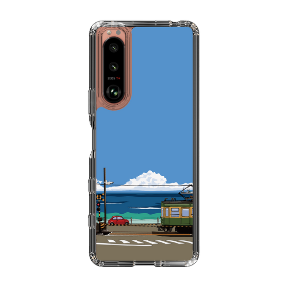 Slim Protection Case［ Studio Alec Shonan Story - Enoden and Fiat 500 ］