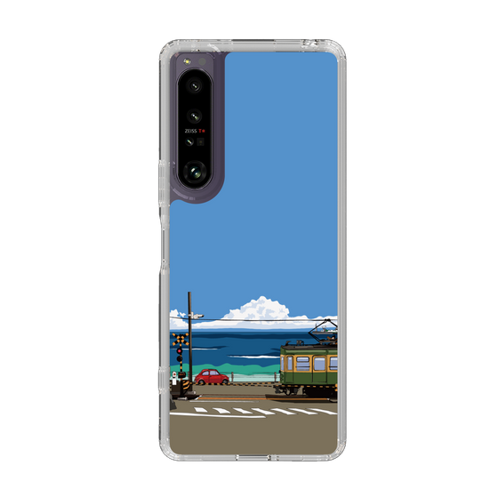 Slim Protection Case［ Studio Alec Shonan Story - Enoden and Fiat 500 ］