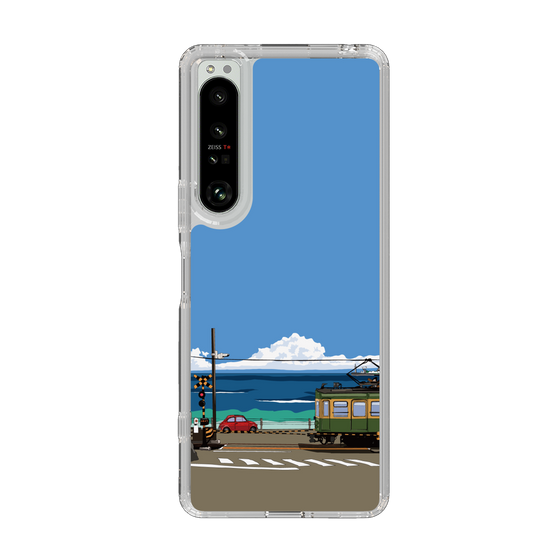 Slim Protection Case［ Studio Alec Shonan Story - Enoden and Fiat 500 ］