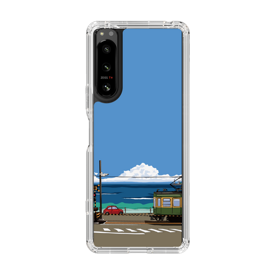 Slim Protection Case［ Studio Alec Shonan Story - Enoden and Fiat 500 ］