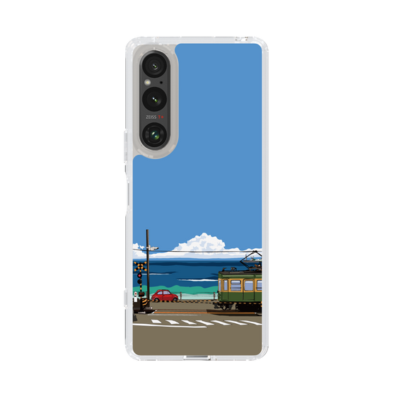 Slim Protection Case［ Studio Alec Shonan Story - Enoden and Fiat 500 ］
