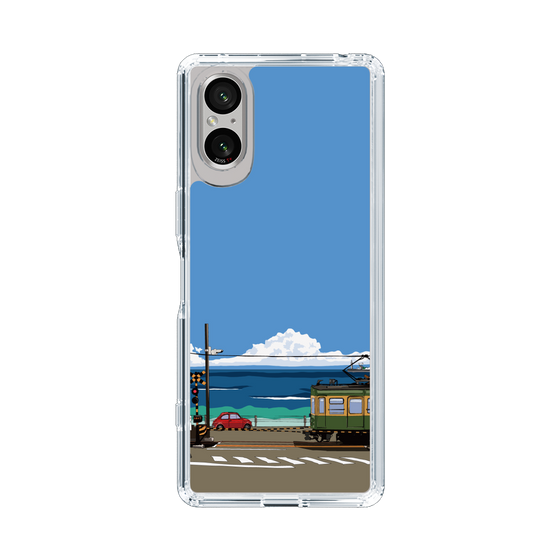 Slim Protection Case［ Studio Alec Shonan Story - Enoden and Fiat 500 ］