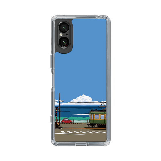 Slim Protection Case［ Studio Alec Shonan Story - Enoden and Fiat 500 ］