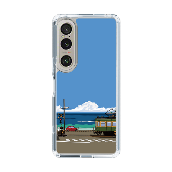 Slim Protection Case［ Studio Alec Shonan Story - Enoden and Fiat 500 ］