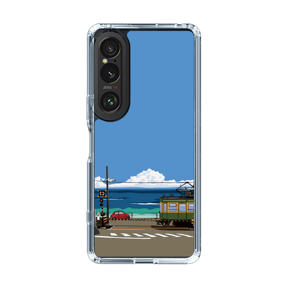 Slim Protection Case［ Studio Alec Shonan Story - Enoden and Fiat 500 ］