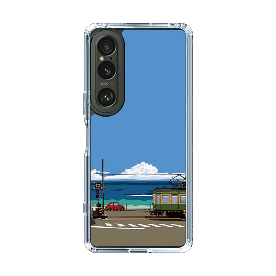 Slim Protection Case［ Studio Alec Shonan Story - Enoden and Fiat 500 ］