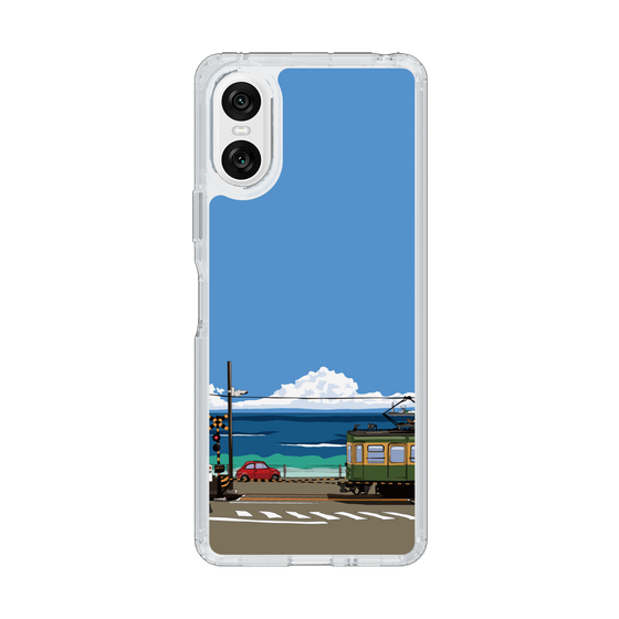 Slim Protection Case［ Studio Alec Shonan Story - Enoden and Fiat 500 ］
