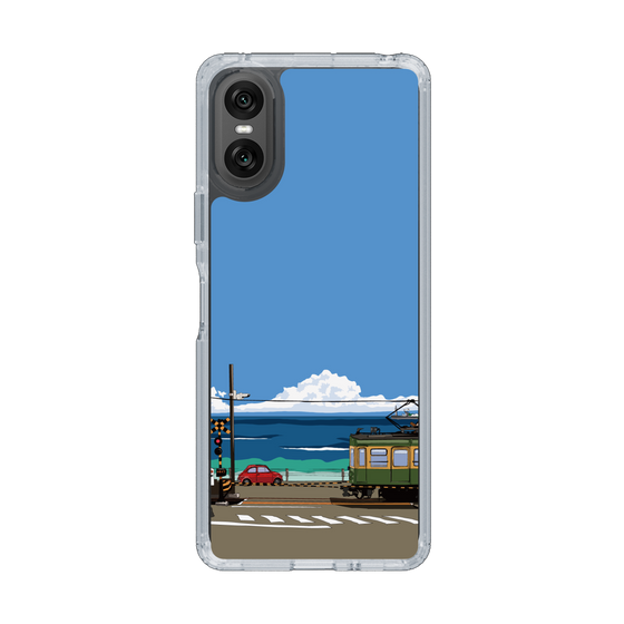 Slim Protection Case［ Studio Alec Shonan Story - Enoden and Fiat 500 ］