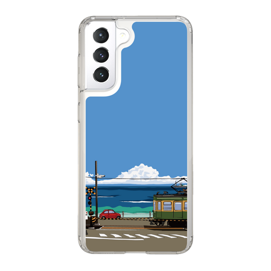 Slim Protection Case［ Studio Alec Shonan Story - Enoden and Fiat 500 ］