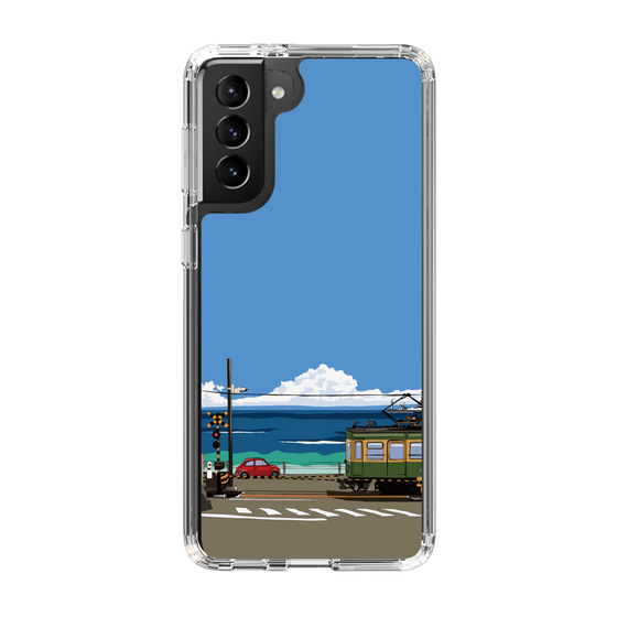 Slim Protection Case［ Studio Alec Shonan Story - Enoden and Fiat 500 ］