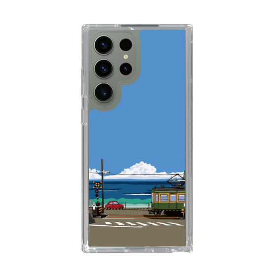 Slim Protection Case［ Studio Alec Shonan Story - Enoden and Fiat 500 ］