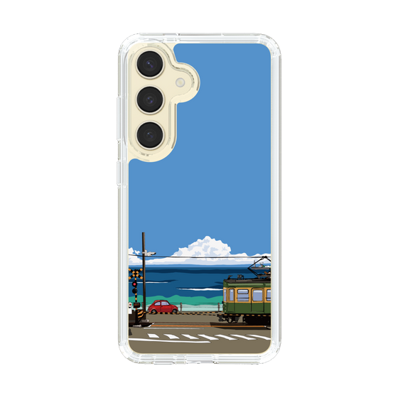 Slim Protection Case［ Studio Alec Shonan Story - Enoden and Fiat 500 ］