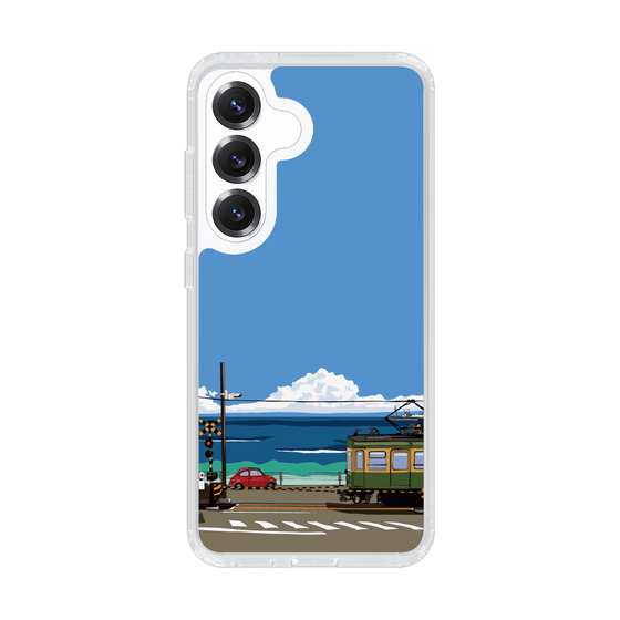 Slim Protection Case［ Studio Alec Shonan Story - Enoden and Fiat 500 ］