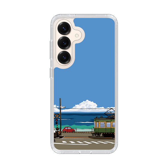 Slim Protection Case［ Studio Alec Shonan Story - Enoden and Fiat 500 ］