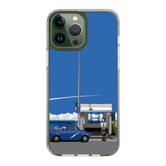 Slim Protection Case［ Studio Alec Shonan Story - Summer Bus Stop ］