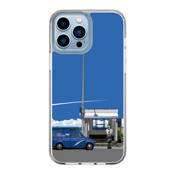 Slim Protection Case［ Studio Alec Shonan Story - Summer Bus Stop ］