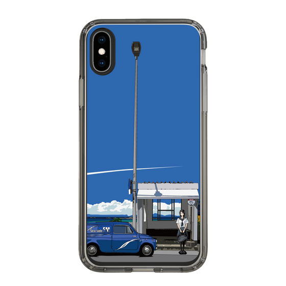Slim Protection Case［ Studio Alec Shonan Story - Summer Bus Stop ］