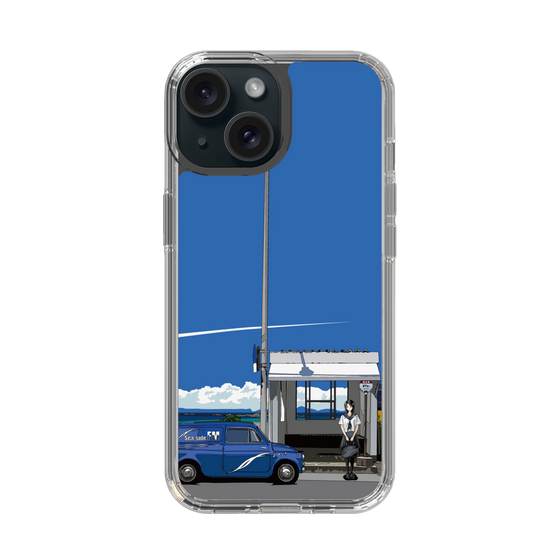 Slim Protection Case［ Studio Alec Shonan Story - Summer Bus Stop ］