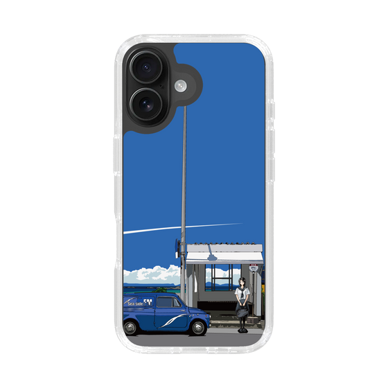 Slim Protection Case［ Studio Alec Shonan Story - Summer Bus Stop ］