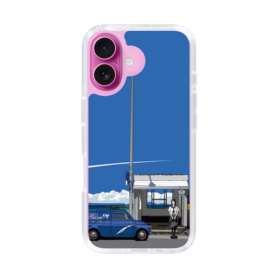 Slim Protection Case［ Studio Alec Shonan Story - Summer Bus Stop ］