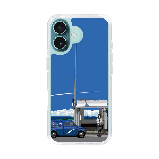 Slim Protection Case［ Studio Alec Shonan Story - Summer Bus Stop ］