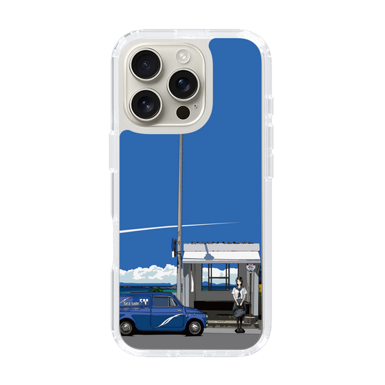 Slim Protection Case［ Studio Alec Shonan Story - Summer Bus Stop ］
