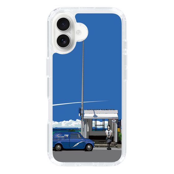 Slim Protection Case［ Studio Alec Shonan Story - Summer Bus Stop ］