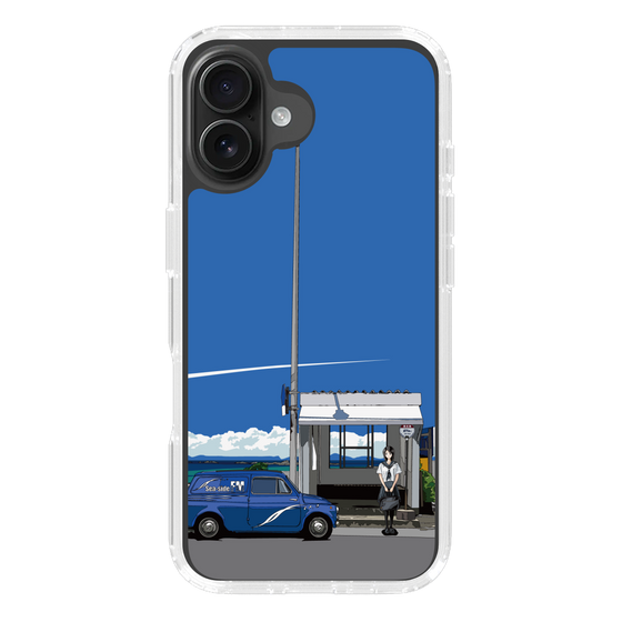Slim Protection Case［ Studio Alec Shonan Story - Summer Bus Stop ］