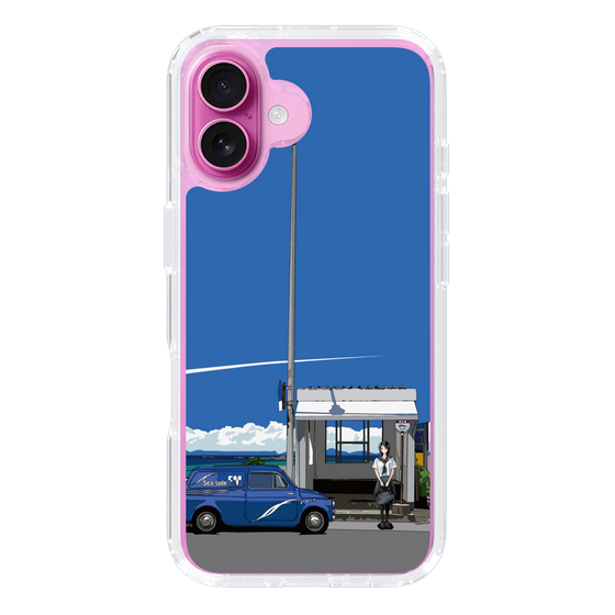 Slim Protection Case［ Studio Alec Shonan Story - Summer Bus Stop ］