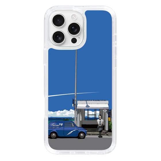 Slim Protection Case［ Studio Alec Shonan Story - Summer Bus Stop ］