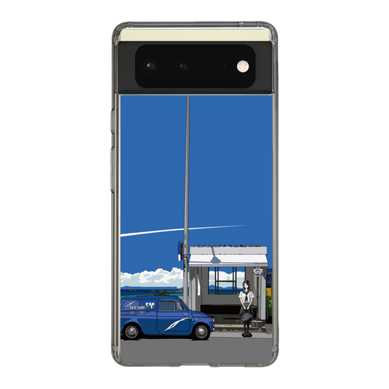 Slim Protection Case［ Studio Alec Shonan Story - Summer Bus Stop ］